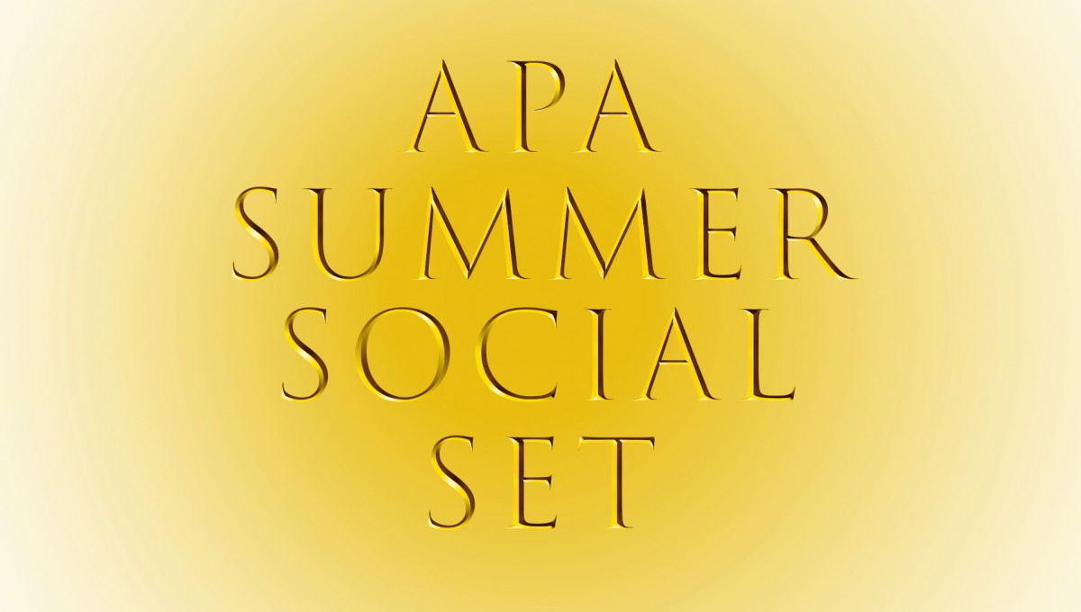 summer social party logo